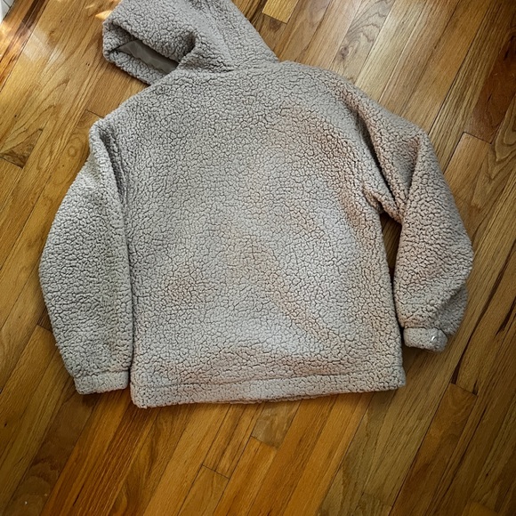 She & Sky Teddy bear Tan Fleece size small - Picture 4 of 4